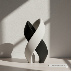 Monokróm Harmónia – Modern Kerámia Váza